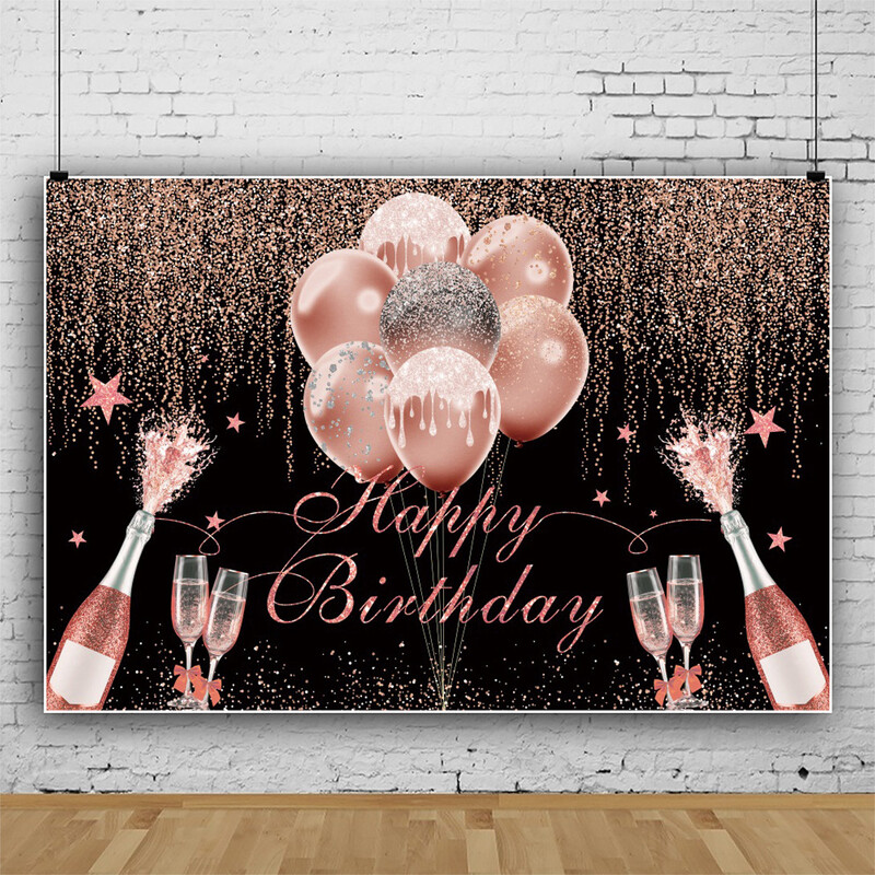 Tarpvalstybinis naujas juodo aukso pakabinamas audinys užsienio prekybos gimtadienio fono audinio dekoravimo reklamjuostės vakarėlio išdėstymas