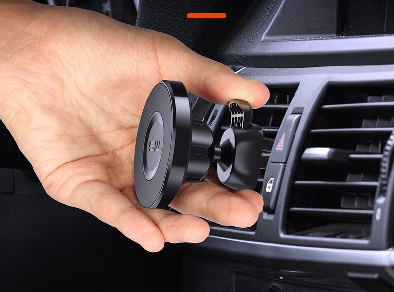 Shunwei car magsafe мобилен телефон въздушен изход магнитна навигация държач за мобилен телефон кола силна магнитна засмукваща скоба