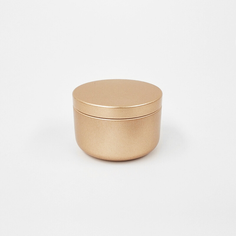 50 ml aliuminio arbatos skardinė 53*37 mm maža arbatos skardinė aliuminio skardinė su apvaliu dugnu vidiniu dangteliu sagtimi kavos aliuminio skardinė sandėlyje