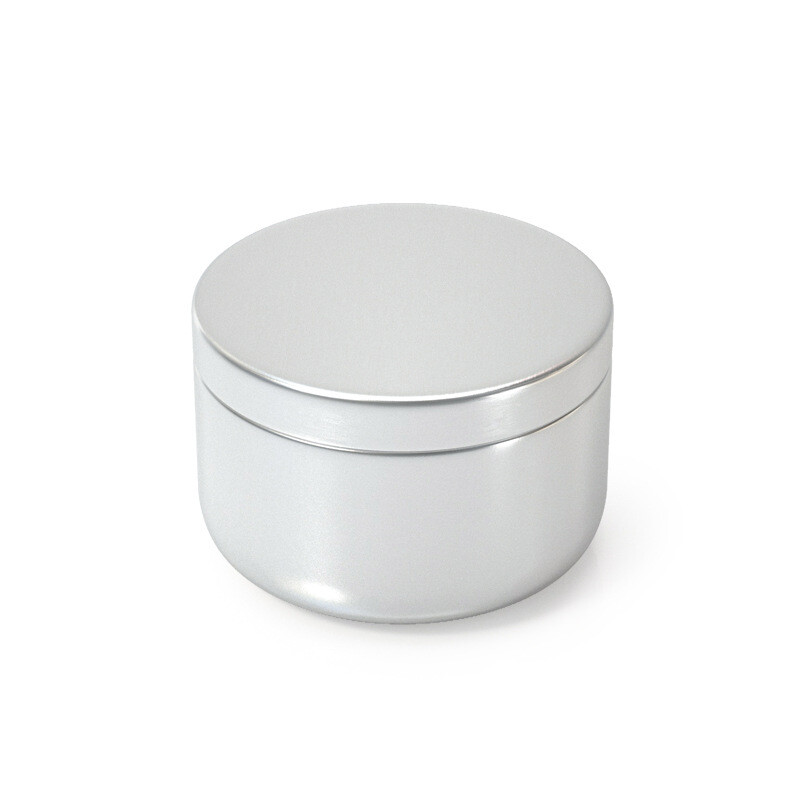50 ml aliuminio arbatos skardinė 53*37 mm maža arbatos skardinė aliuminio skardinė su apvaliu dugnu vidiniu dangteliu sagtimi kavos aliuminio skardinė sandėlyje