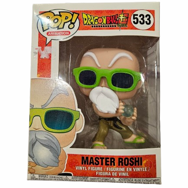 Фигурка Dragon Ball, Master Roshi, Пластмасова, 10 см