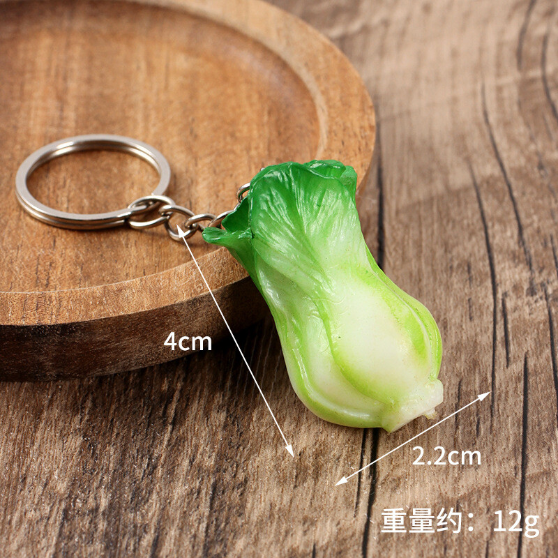 PVC симулация миниатюрен плод модел ягода портокал ключодържател чанта висулка миниатюрна игра на храна Домашни играчки