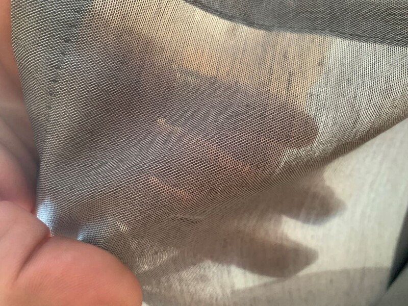 ДЪЛГО ПЕРДЕ ВОАЛ  1 БРОЙ С ШИРОКА ШИРИТ ЛЕНТА СИВ 100% 145/300 СМ ПОЛИЕСТЕР