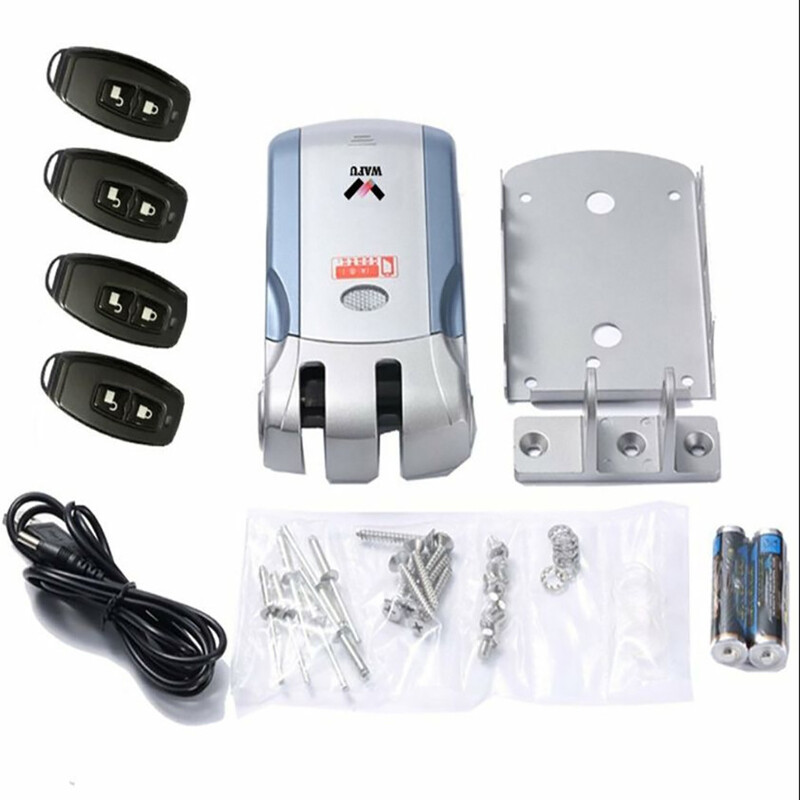 Трансгранична електронна търговия Туя интелигентна ключалка врата на стаята входна врата електронна брава домакинска невидима ключалка против кражба с дистанционно управление