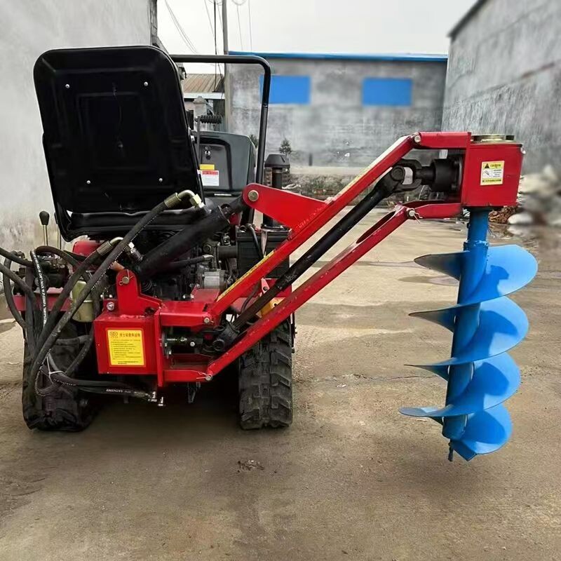 Верижен ротаватор 18 конски сили + приставка за вадене на картофи + приставка за правене на дупки 