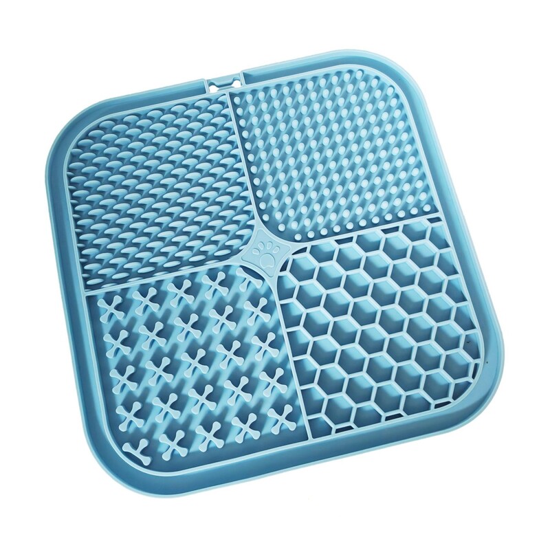 Naminių gyvūnėlių laižymo kilimėlis Katės letenėlė Silikoninis naminių gyvūnėlių lėto maisto kilimėlis šėrimo dubuo siurbimo puodelis grandiklis Šepetėlis Lėto maisto kilimėlis