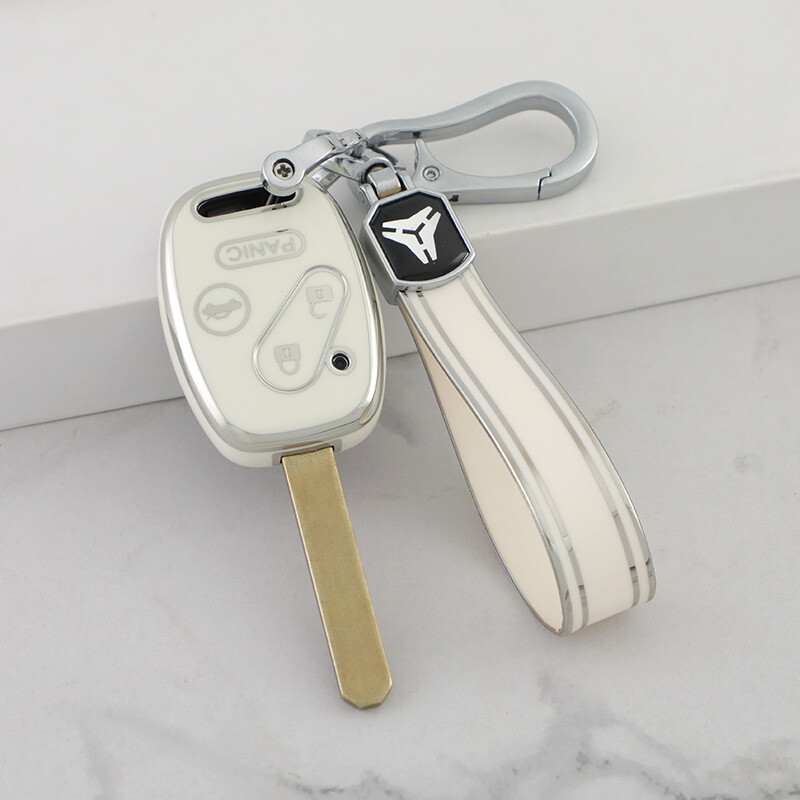 Tinka Honda 7 ir 8 kartos Accord CRV Odyssey Civic Fit City automobilio tiesiam raktų krepšio sagties apvalkalui