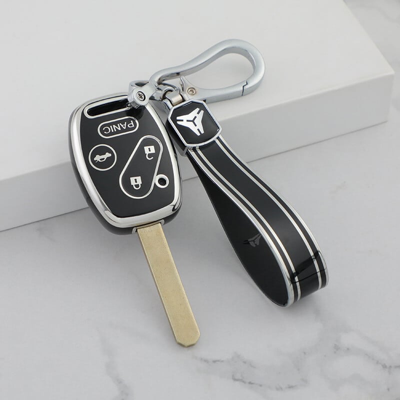 Tinka Honda 7 ir 8 kartos Accord CRV Odyssey Civic Fit City automobilio tiesiam raktų krepšio sagties apvalkalui