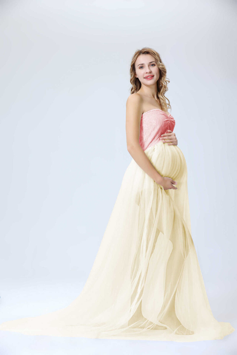 2024 Eiropas un Amerikas sieviešu seksīgi mežģīņu garie svārki bez piedurknēm, sieta pārrobežu ārējā tirdzniecība grūtnieces fotografējas svārki grūtniecēm