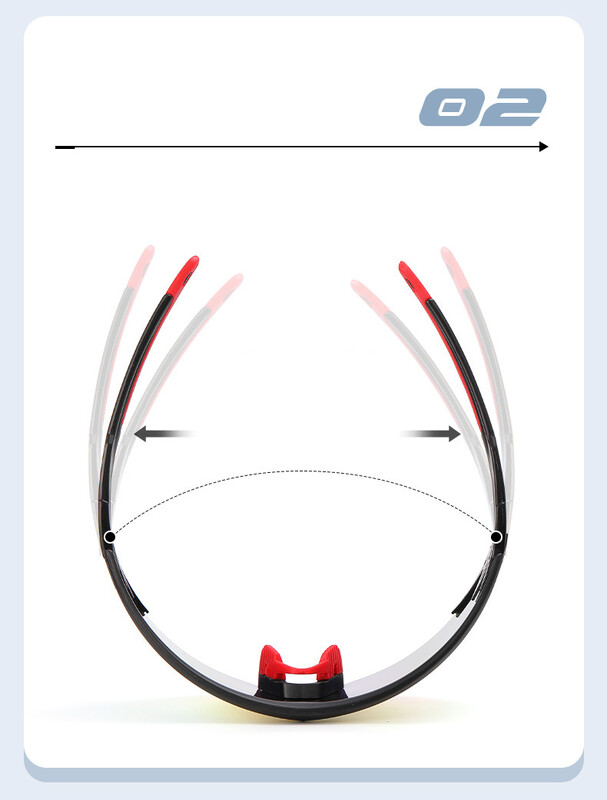 Piiriülesed uued ratta päikeseprillid meestele ja naistele Euroopa ja Ameerika moodsad välispordiprillid moodsad ja lahedad tuulekindlad prillid