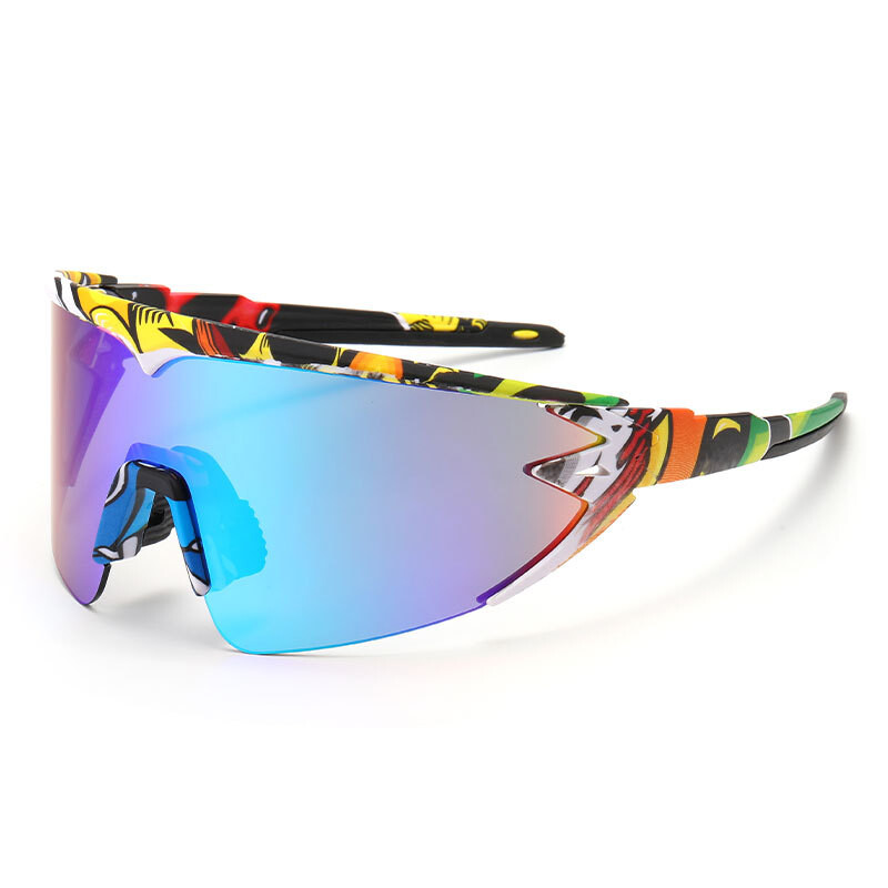 Piiriülesed uued ratta päikeseprillid meestele ja naistele Euroopa ja Ameerika moodsad välispordiprillid moodsad ja lahedad tuulekindlad prillid