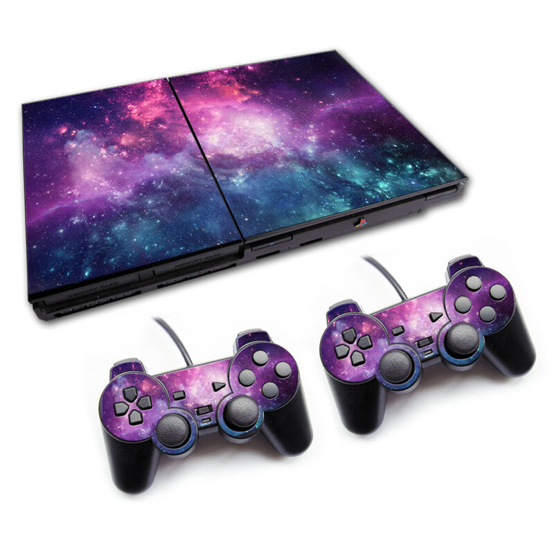 Piemērota Sony PS2 slim mašīnas uzlīmei PS2slim uzlīmei PS2 ķermeņa sāpju uzlīmei PS2 slim7W uzlīmei