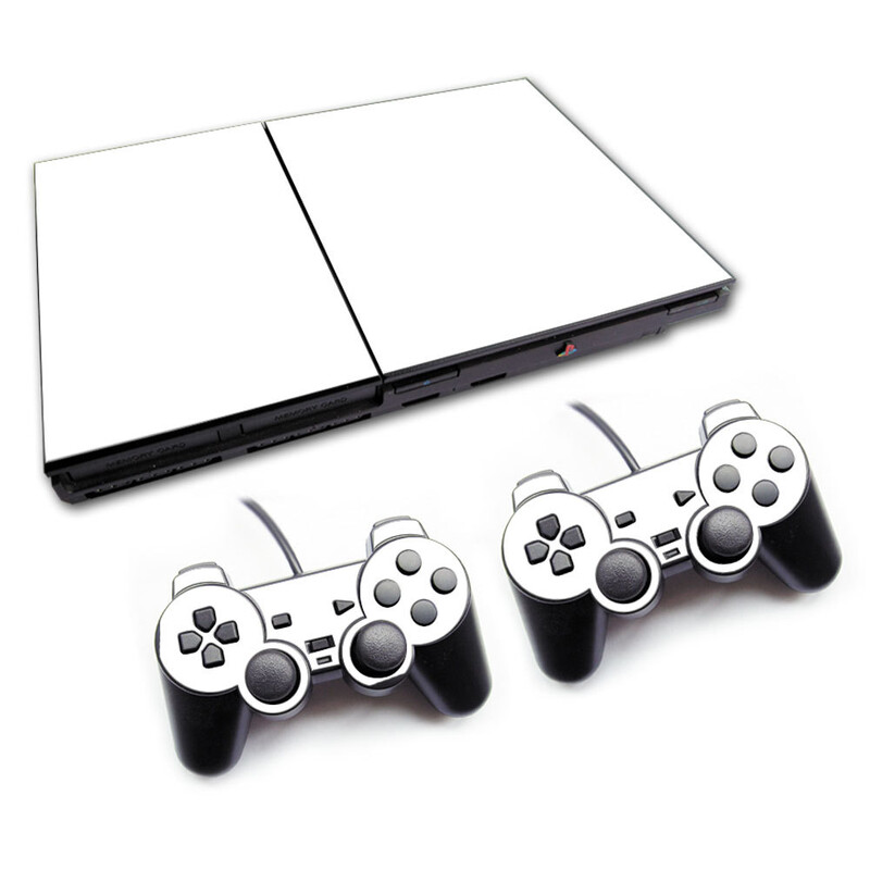 Piemērota Sony PS2 slim mašīnas uzlīmei PS2slim uzlīmei PS2 ķermeņa sāpju uzlīmei PS2 slim7W uzlīmei