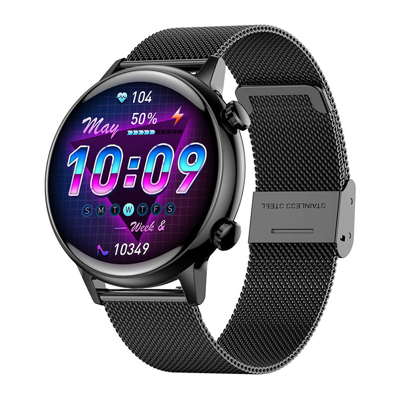 Išmanusis laikrodis HK39 AMOLED didelės raiškos ekranas „Bluetooth Call Music“ Išmanusis sporto laikrodžio apyrankė Nauja