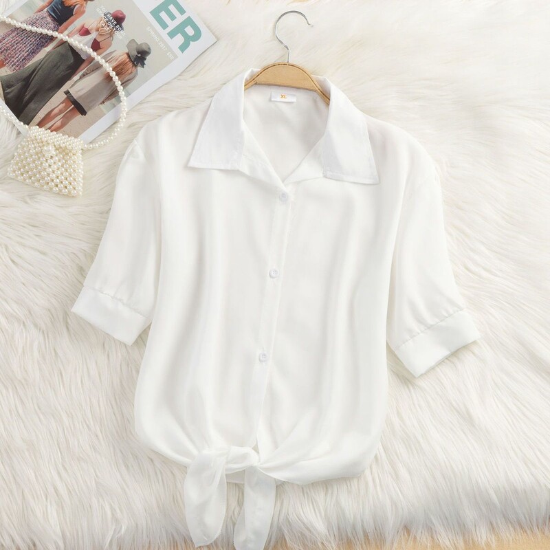 Nauji ploni dryžuoti marškiniai, viršutiniai moteriški peteliškės drabužiai, didelio dydžio viršutinė dalis, moteriški universalūs ploni marškiniai trumpomis rankovėmis