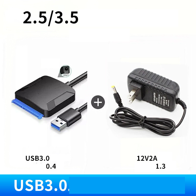 Vienkāršs piedziņas līnijas dators SSD mehāniskais cietais disks SATA uz USB lasītāju optiskais diskdzinis IDE datu kabelis 3,5 collas