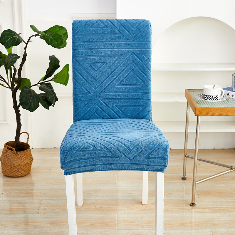 Tarpvalstybinis naujas vientisos spalvos elastinis žakardo kėdžių komplektas biuro elastingas dulkėms atsparus paprastas kėdės užvalkalas didmeninė prekyba