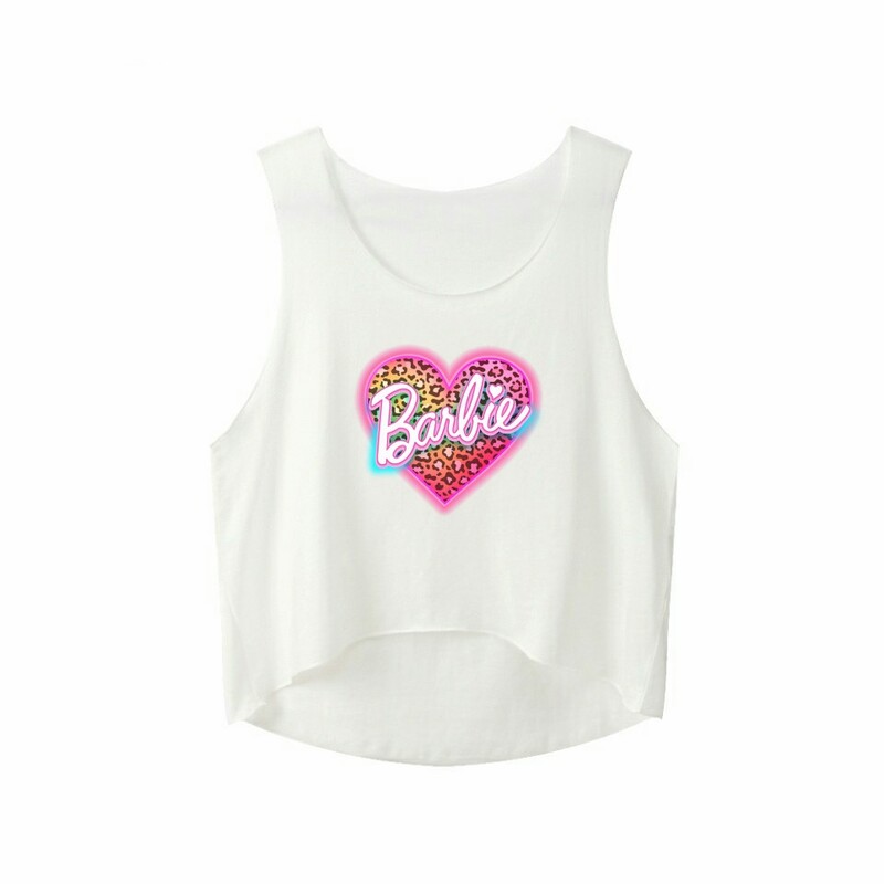 Розова жилетка с червени устни, оголваща пъпа, къса предна и дълга задна горна част, лято 2023 г., секси ново европейско и американско