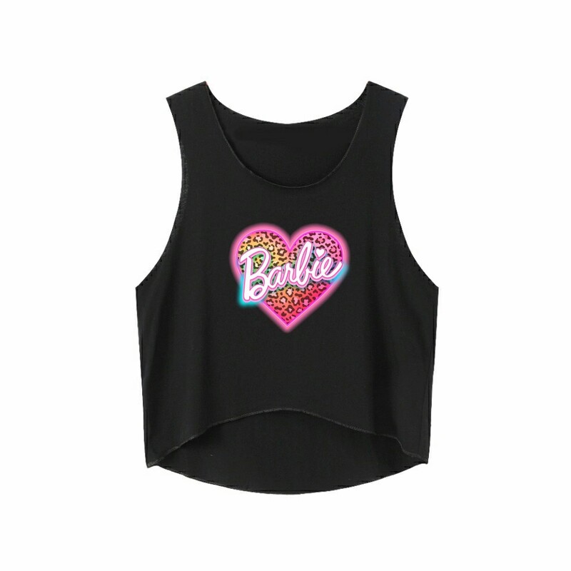 Розова жилетка с червени устни, оголваща пъпа, къса предна и дълга задна горна част, лято 2023 г., секси ново европейско и американско