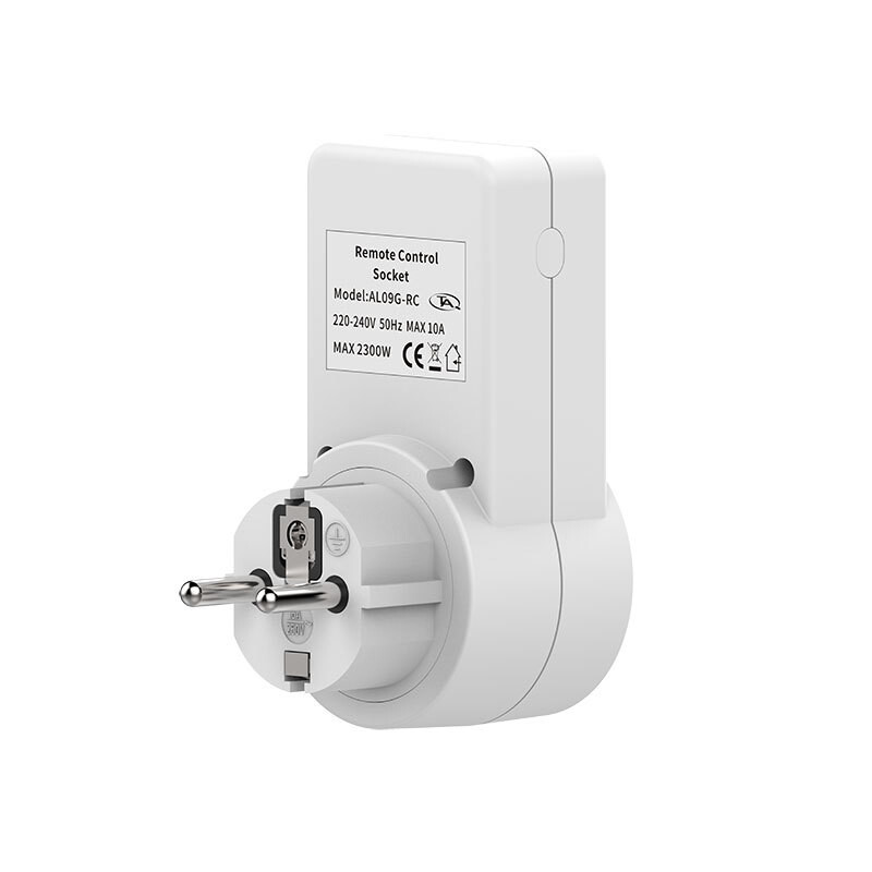 Europos standarto nuotolinio valdymo lizdas VDE lizdas 433 bevielio radijo dažnio nuotolinio valdymo lizdas AL09G-RC