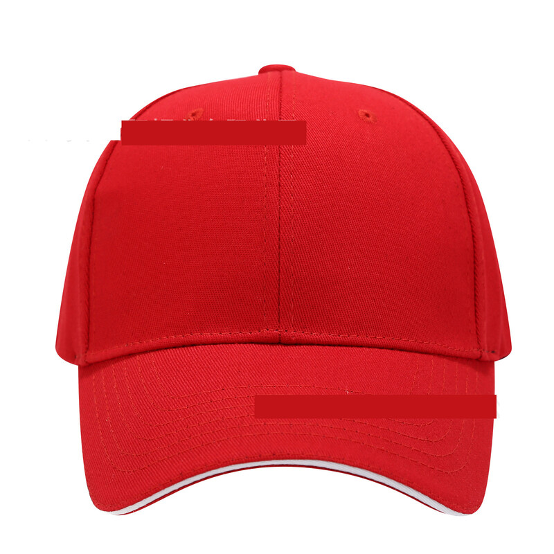 Paprasta medvilninė šešių plokščių beisbolo kepurė, sumuštinių kepuraitė, neutralaus stiliaus, reklaminė ančiuko kepurė, kurią galima atspausdinti ir išsiuvinėti