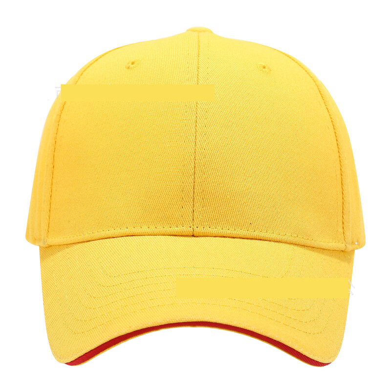 Paprasta medvilninė šešių plokščių beisbolo kepurė, sumuštinių kepuraitė, neutralaus stiliaus, reklaminė ančiuko kepurė, kurią galima atspausdinti ir išsiuvinėti
