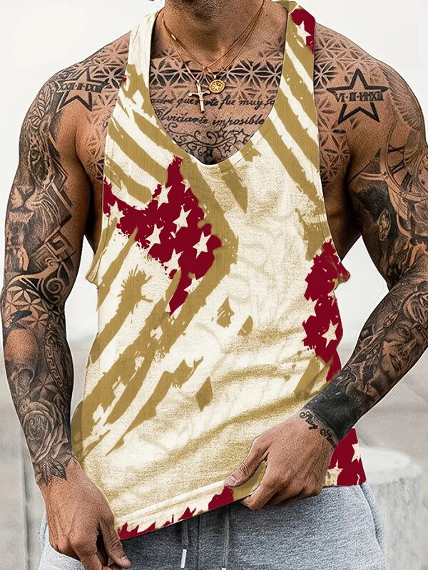 2024. prekogranični europski i američki ležerni sportski pulover s tankim remenom, 3D personalizirana majica bez rukava 