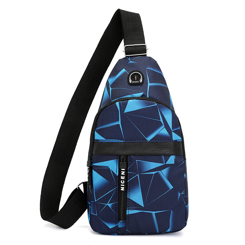 Melltáska új divatos koreai verzió futártáska könnyű kültéri sport hátizsák páros válltáska trend