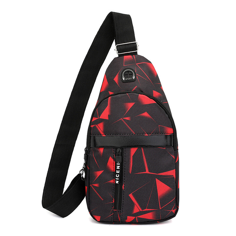 Melltáska új divatos koreai verzió futártáska könnyű kültéri sport hátizsák páros válltáska trend