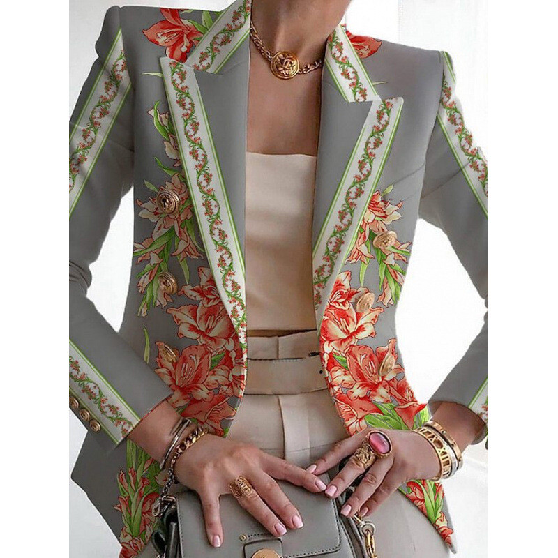 Užsienio prekyba tarpvalstybinis 2023 m. ruduo ebay amazon Europos ir Amerikos moteriški mados kostiumai marginti kostiumai, pritaikyti maži kostiumai