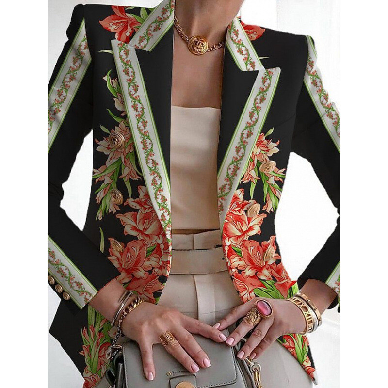 Užsienio prekyba tarpvalstybinis 2023 m. ruduo ebay amazon Europos ir Amerikos moteriški mados kostiumai marginti kostiumai, pritaikyti maži kostiumai