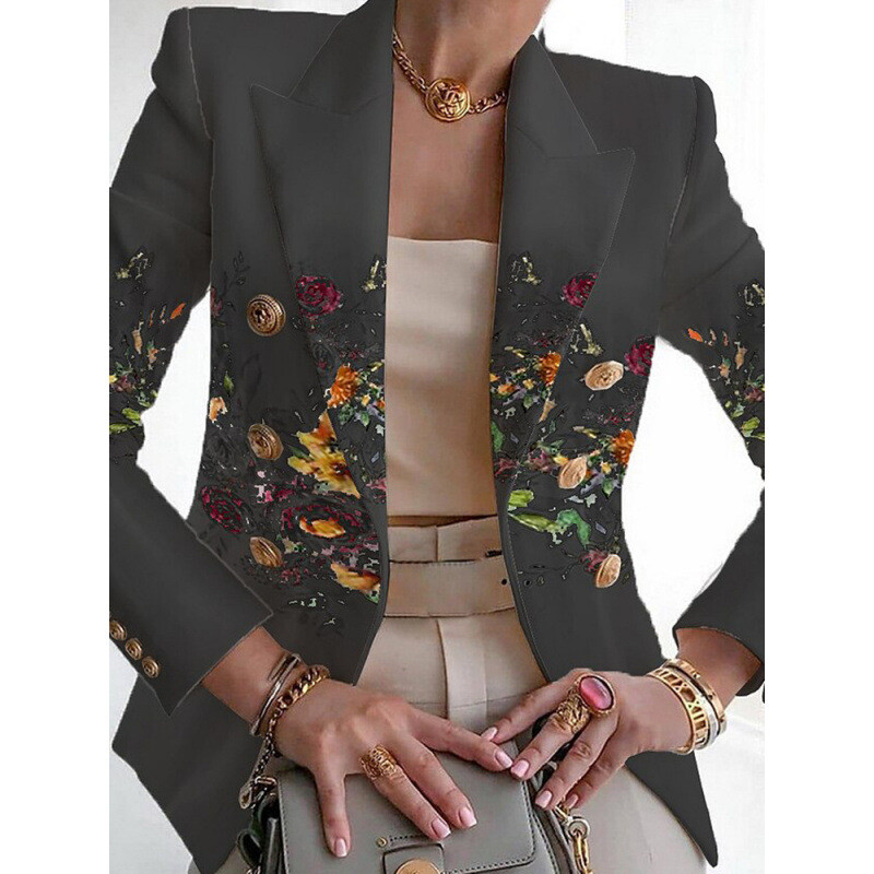 Užsienio prekyba tarpvalstybinis 2023 m. ruduo ebay amazon Europos ir Amerikos moteriški mados kostiumai marginti kostiumai, pritaikyti maži kostiumai