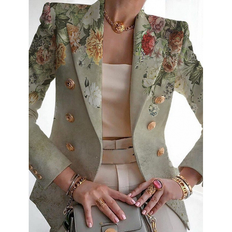 Užsienio prekyba tarpvalstybinis 2023 m. ruduo ebay amazon Europos ir Amerikos moteriški mados kostiumai marginti kostiumai, pritaikyti maži kostiumai