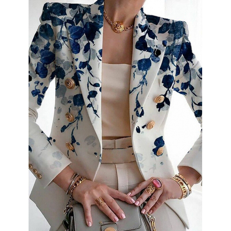 Užsienio prekyba tarpvalstybinis 2023 m. ruduo ebay amazon Europos ir Amerikos moteriški mados kostiumai marginti kostiumai, pritaikyti maži kostiumai