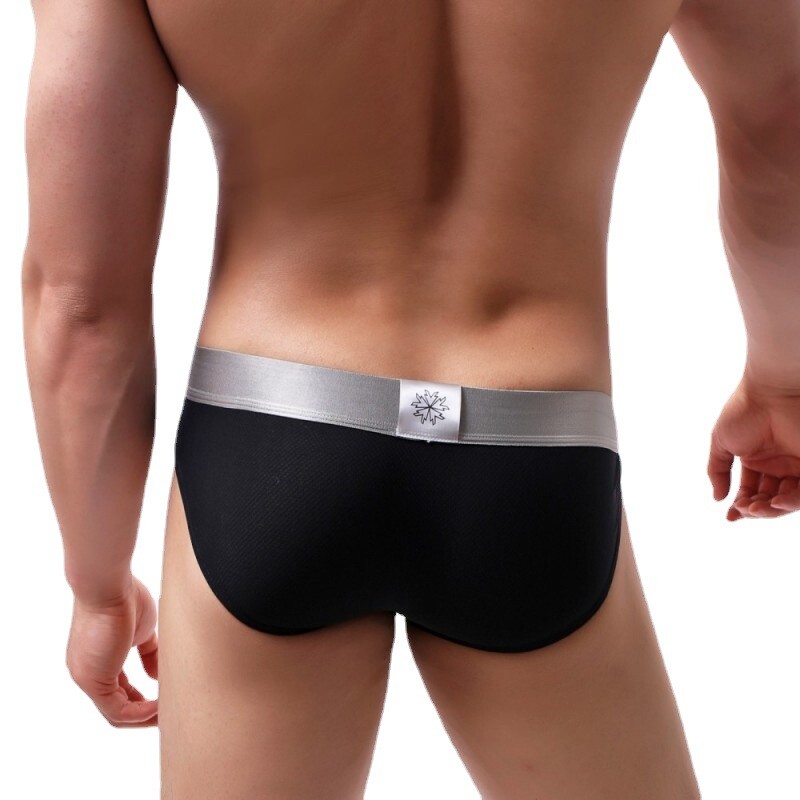 Külkereskedelmi válogatott jégselyem férfi alsónadrág karcsúsító hasa formázó nejlon fehérnemű