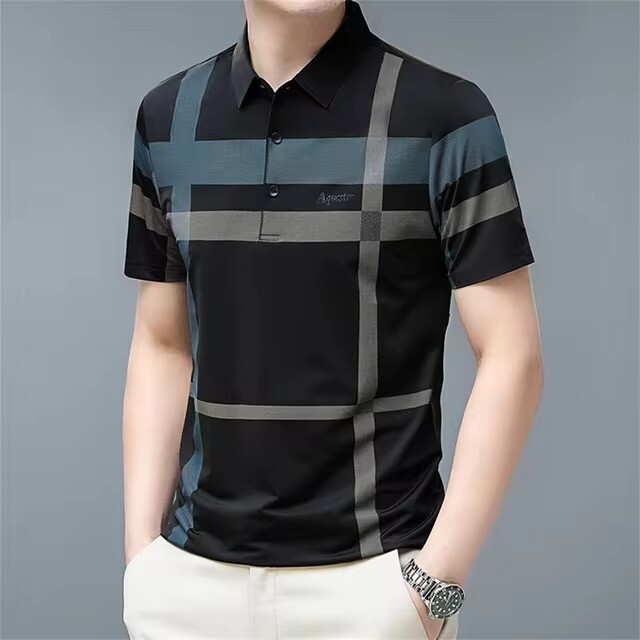 2025 m. mygtukas Nauja 3D skaitmeninė mada tarpvalstybinė Europos ir Amerikos vyrų mados atvartas plonas vyrų T