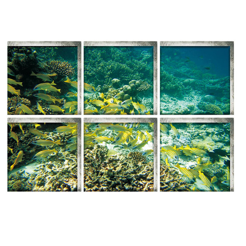 Kreatív 3D fürdőszobai háromdimenziós környezetbarát falmatricák kád öntapadó csúszásgátló matricák gyermekkád vízálló kopásálló matricák