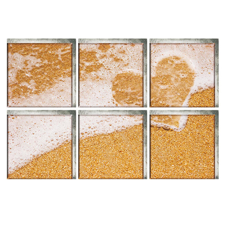 Kreatív 3D fürdőszobai háromdimenziós környezetbarát falmatricák kád öntapadó csúszásgátló matricák gyermekkád vízálló kopásálló matricák