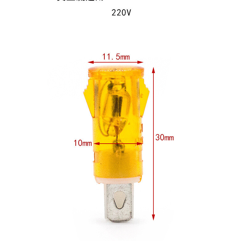 Vandens šildytuvas Raudona Žalia Maitinimo šaltinis 220 V Maitinimo šaltinis Šaldytuvas Indikatoriaus lemputė / Maža signalinė lemputė MDX1