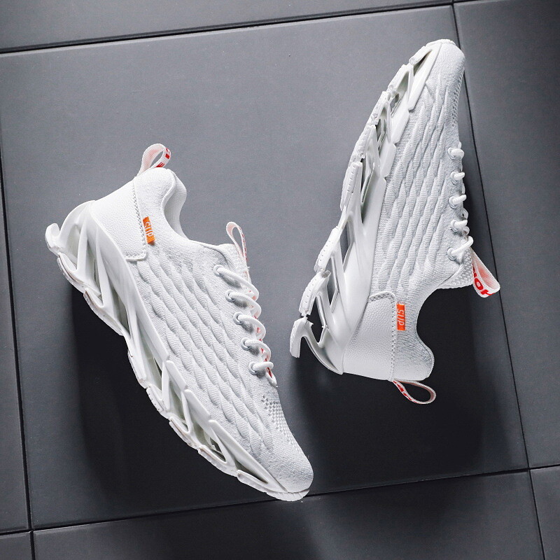 Vyriški didelių dydžių kvėpuojantys batai 2024 m. pavasarį ir rudenį, populiarūs ir madingi vyriški batai, laisvalaikio sportiniai batai, bėgimo bateliai, vyriški batai