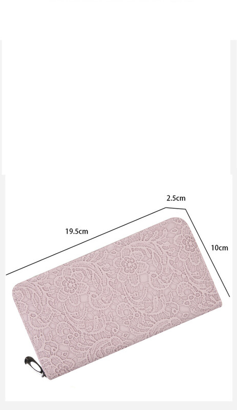 Új, határokon átnyúló trend, egyszínű, dombornyomott női egyhúzós pénztárca, PU cipzáras kis táskával és több kártyatartó rekesszel, női kézitáska raktáron