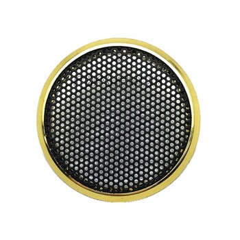 Γρίλια tweeter 1,5 ιντσών, οπή 48,8 mm, κάλυμμα σκόνης ήχου, διακοσμητικός δακτύλιος, τιμή μονάδας