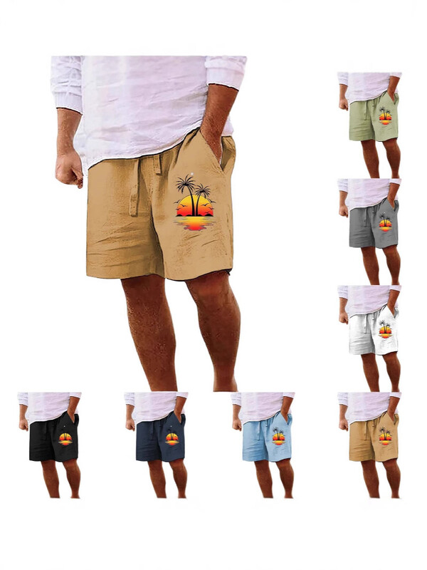 2025. aasta uued meeste rannapüksid, vabaaja trükistega lühikesed püksid, One Piece, dropshipping
