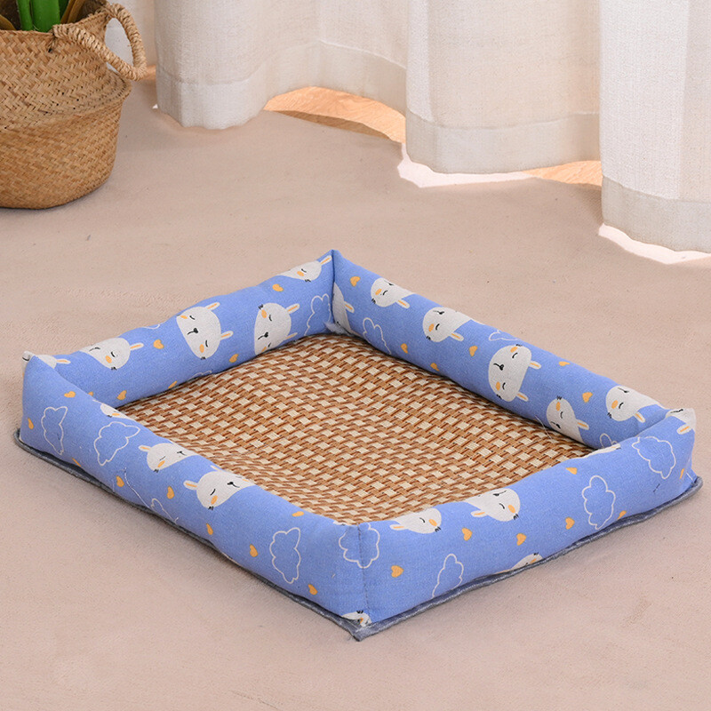 Šuns guolis, katės guolis, vėsus vasaros kilimėlis, šuns guolis, augintinis, meškiukas, mažas vidutinio dydžio šuo, šuns čiužinys, keturi metų laikai, universalus