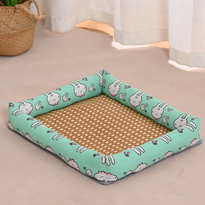 Šuns guolis, katės guolis, vėsus vasaros kilimėlis, šuns guolis, augintinis, meškiukas, mažas vidutinio dydžio šuo, šuns čiužinys, keturi metų laikai, universalus