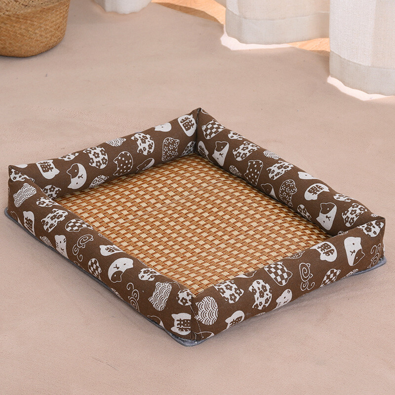 Šuns guolis, katės guolis, vėsus vasaros kilimėlis, šuns guolis, augintinis, meškiukas, mažas vidutinio dydžio šuo, šuns čiužinys, keturi metų laikai, universalus