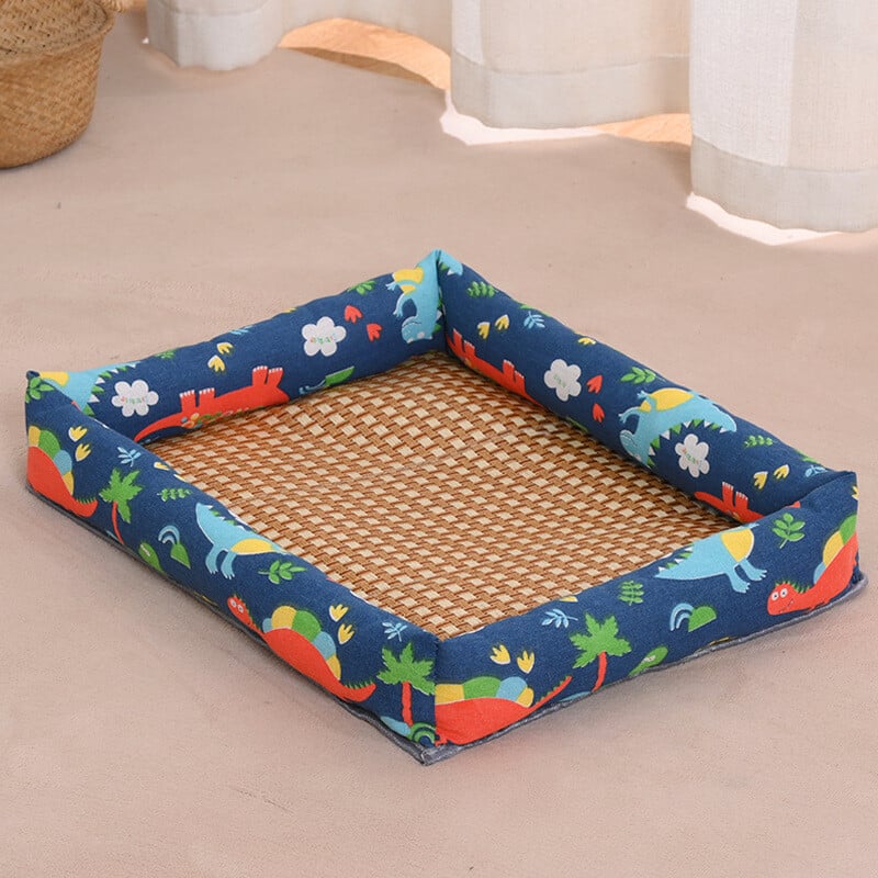 Šuns guolis, katės guolis, vėsus vasaros kilimėlis, šuns guolis, augintinis, meškiukas, mažas vidutinio dydžio šuo, šuns čiužinys, keturi metų laikai, universalus