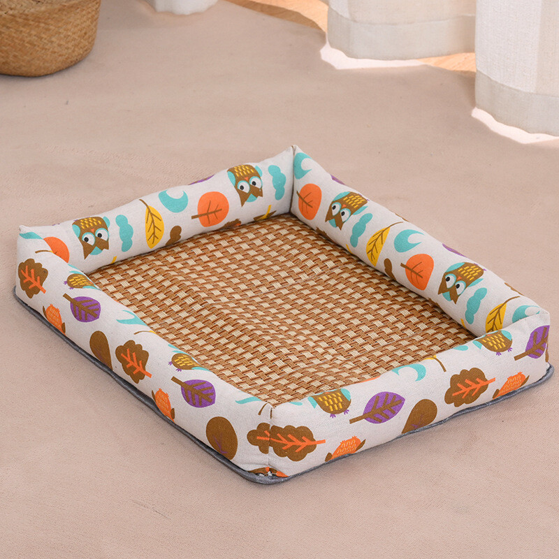 Šuns guolis, katės guolis, vėsus vasaros kilimėlis, šuns guolis, augintinis, meškiukas, mažas vidutinio dydžio šuo, šuns čiužinys, keturi metų laikai, universalus