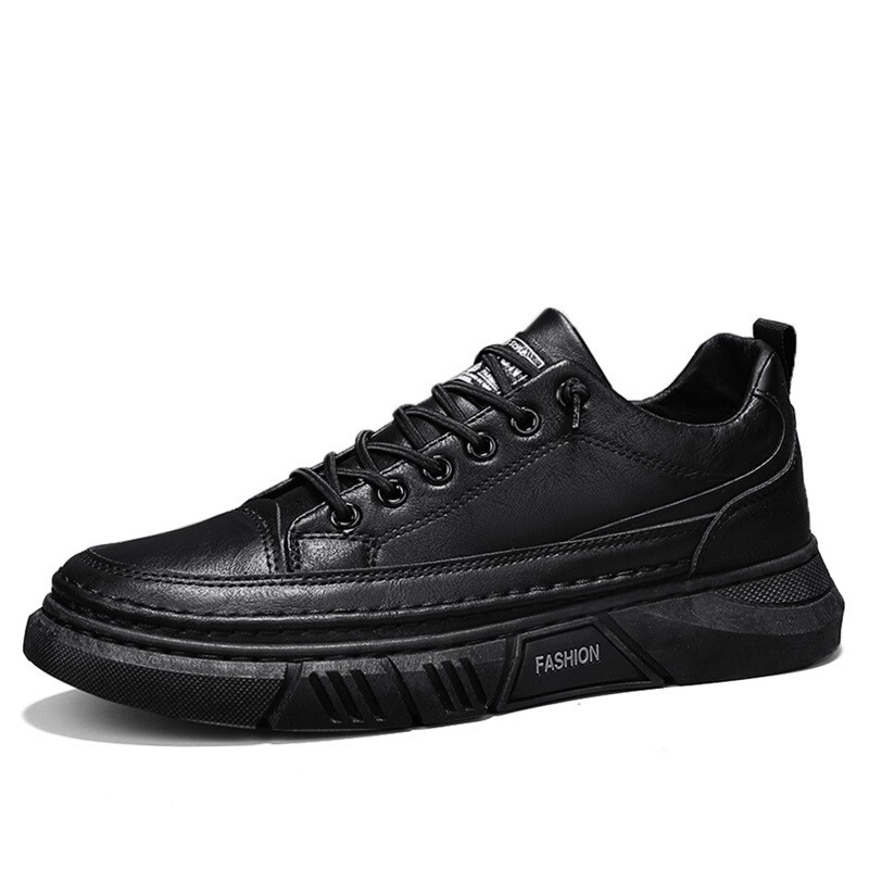 Vyriški batai 2024 m. nauji, kvėpuojantys, dalykiniai, oficialūs, britiški, laisvalaikio, juodi, PU + audinio, vyriški universalūs batai su minkštu padu, madingi