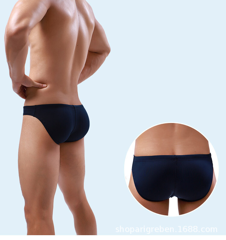 Μπικίνι ανδρών απευθείας πωλήσεων από εργοστάσιο, σέξι παντελόνι θαλάσσης με χαμηλή μέση, μοντέρνο παντελόνι ζεστής άνοιξης που στεγνώνει γρήγορα